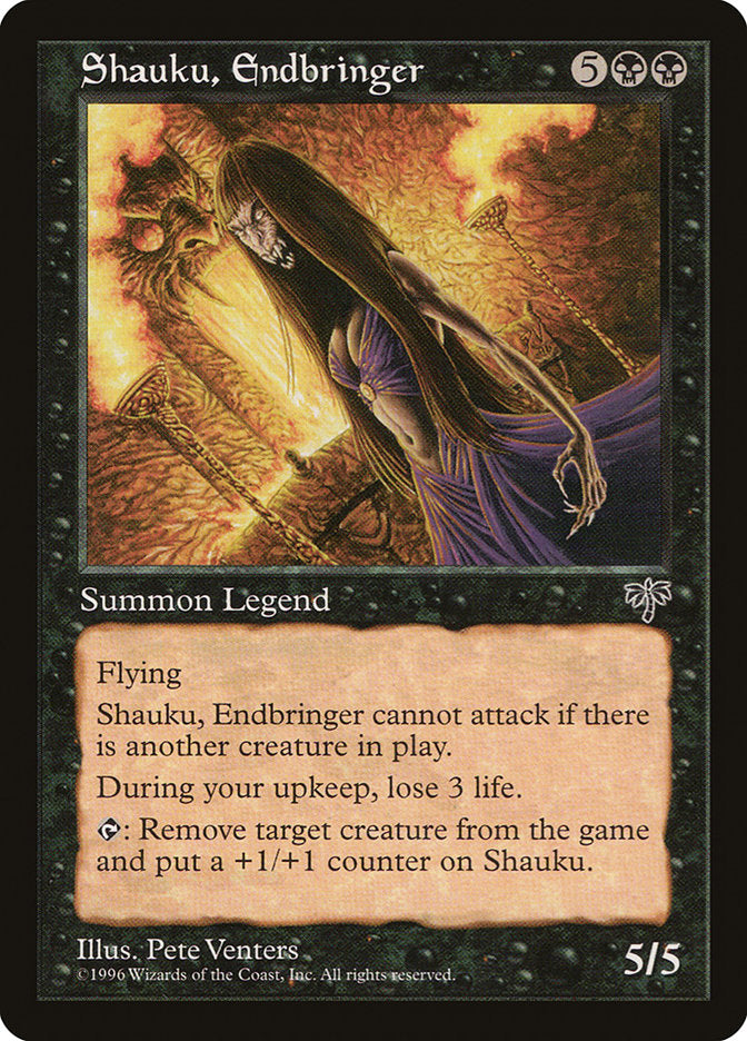 Shauku, Endbringer [Mirage] | Cards and Coasters CA