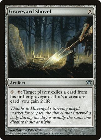 Graveyard Shovel [Innistrad] | Cards and Coasters CA