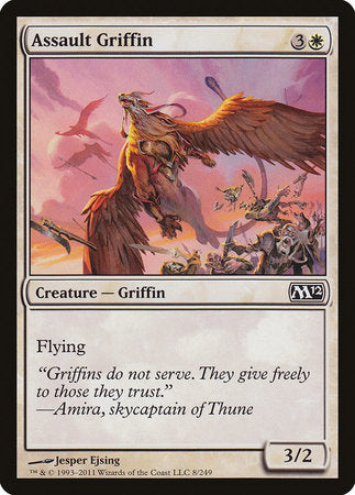 Assault Griffin [Magic 2012] | Cards and Coasters CA