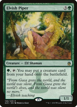 Elvish Piper [Masters 25] | Cards and Coasters CA