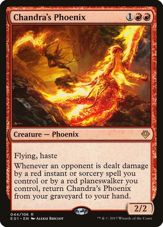 Chandra's Phoenix [Archenemy: Nicol Bolas] | Cards and Coasters CA