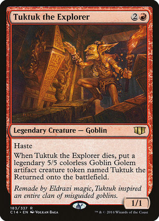 Tuktuk the Explorer [Commander 2014] | Cards and Coasters CA