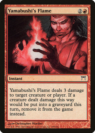 Yamabushi's Flame [Champions of Kamigawa] | Cards and Coasters CA