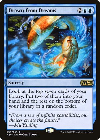 Drawn from Dreams [Core Set 2020 Promos] | Cards and Coasters CA