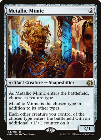 Metallic Mimic [Aether Revolt] | Cards and Coasters CA