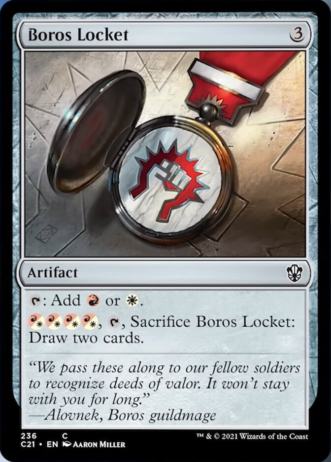 Boros Locket [Commander 2021] | Cards and Coasters CA