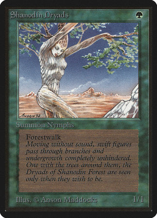 Shanodin Dryads [Limited Edition Beta] | Cards and Coasters CA