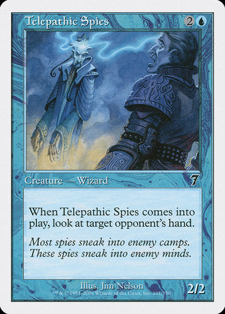 Telepathic Spies [Seventh Edition] | Cards and Coasters CA