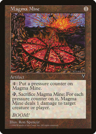 Magma Mine [Visions] | Cards and Coasters CA