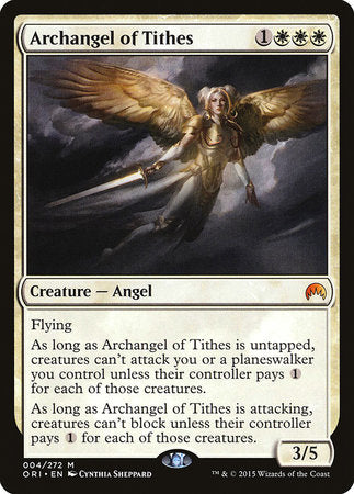 Archangel of Tithes [Magic Origins] | Cards and Coasters CA