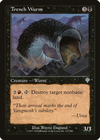 Trench Wurm [Invasion] | Cards and Coasters CA