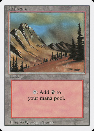 Mountain (C) [Revised Edition] | Cards and Coasters CA