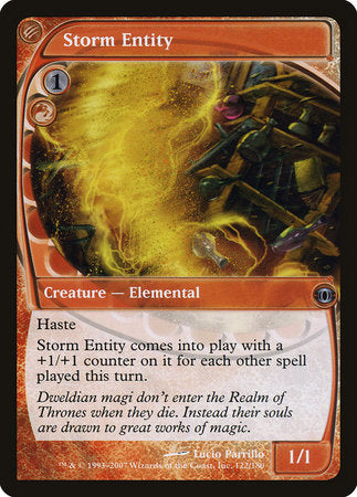 Storm Entity [Future Sight] | Cards and Coasters CA