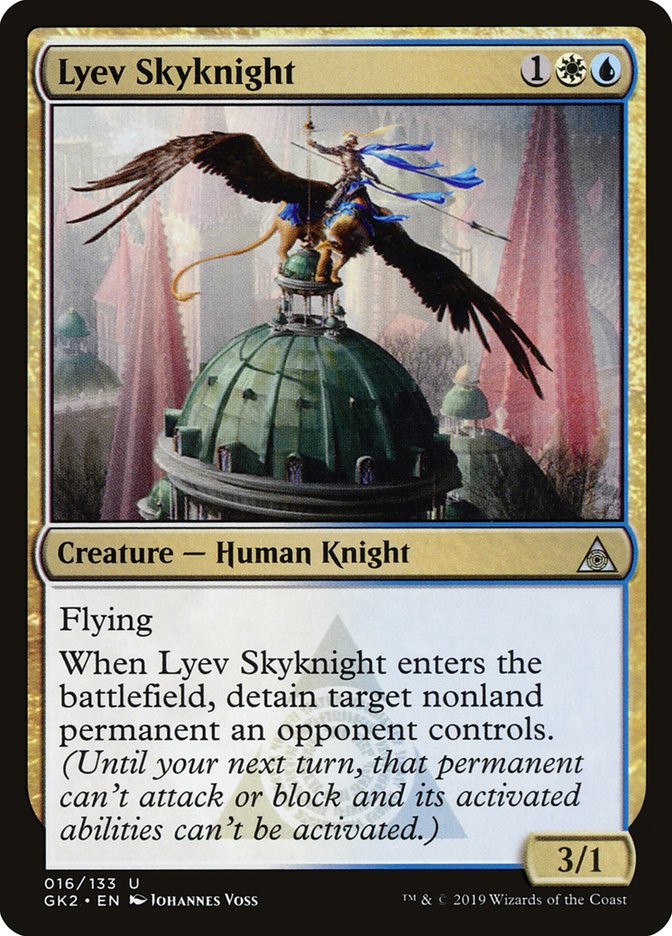 Lyev Skyknight [Ravnica Allegiance Guild Kit] | Cards and Coasters CA