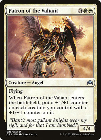 Patron of the Valiant [Magic Origins] | Cards and Coasters CA