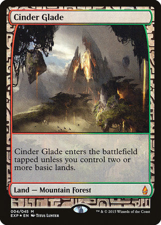 Cinder Glade [Zendikar Expeditions] | Cards and Coasters CA