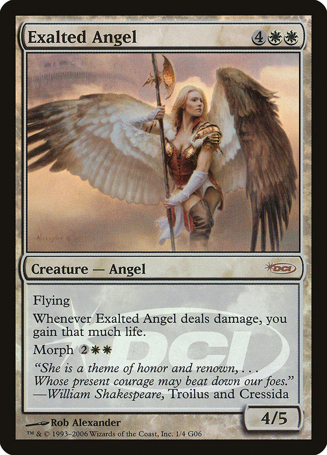 Exalted Angel [Judge Gift Cards 2006] | Cards and Coasters CA