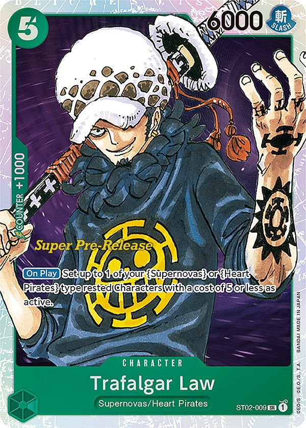 Trafalgar Law [Super Pre-Release Starter Deck: Worst Generation] | Cards and Coasters CA