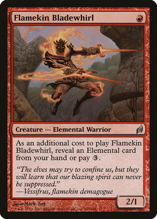Flamekin Bladewhirl [Lorwyn] | Cards and Coasters CA
