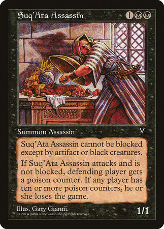 Suq'Ata Assassin [Visions] | Cards and Coasters CA