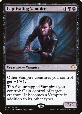 Captivating Vampire [Commander 2017] | Cards and Coasters CA