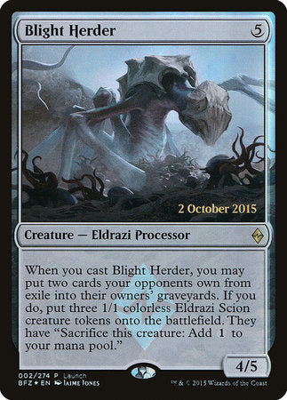 Blight Herder [Battle for Zendikar Promos] | Cards and Coasters CA