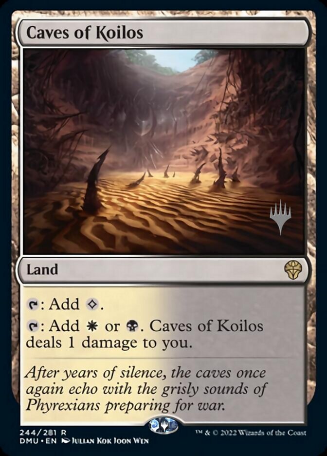 Caves of Koilos (Promo Pack) [Dominaria United Promos] | Cards and Coasters CA