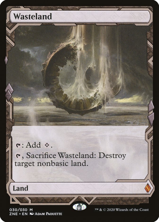 Wasteland [Zendikar Rising Expeditions] | Cards and Coasters CA