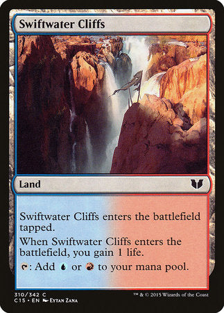 Swiftwater Cliffs [Commander 2015] | Cards and Coasters CA