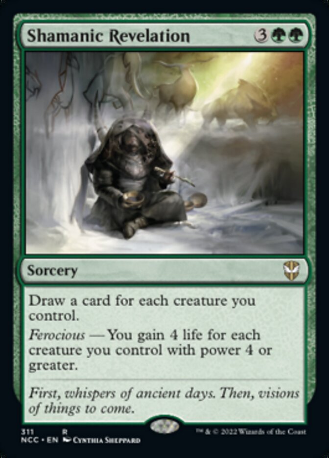 Shamanic Revelation [Streets of New Capenna Commander] | Cards and Coasters CA
