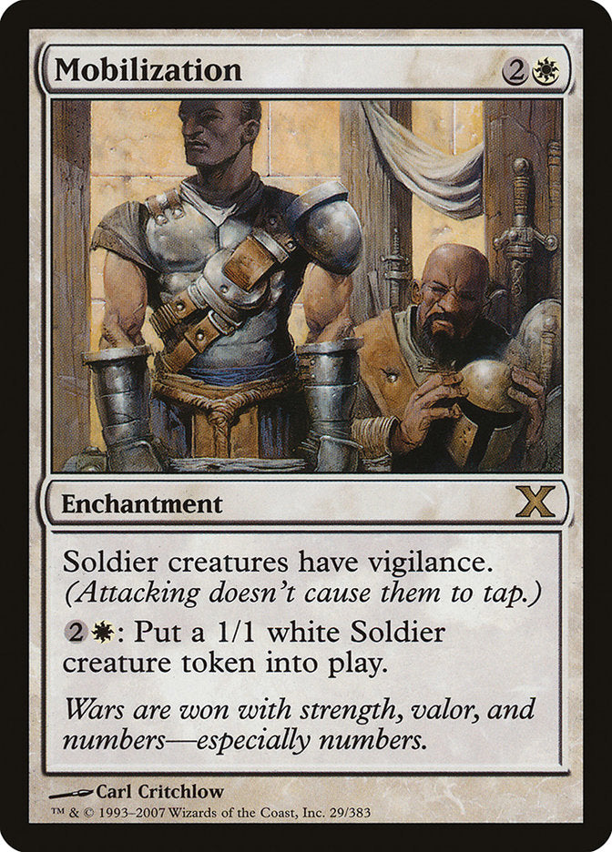 Mobilization [Tenth Edition] | Cards and Coasters CA