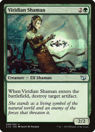 Viridian Shaman [Commander 2015] | Cards and Coasters CA