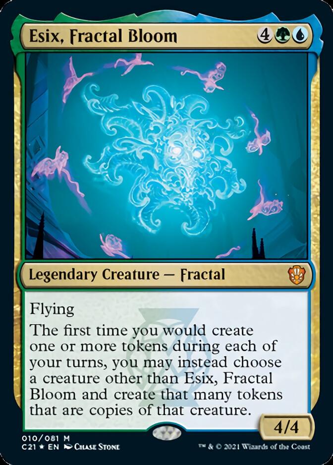 Esix, Fractal Bloom [Commander 2021] | Cards and Coasters CA