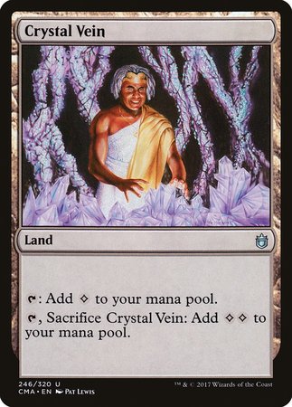Crystal Vein [Commander Anthology] | Cards and Coasters CA