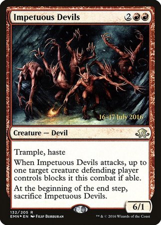 Impetuous Devils [Eldritch Moon Promos] | Cards and Coasters CA