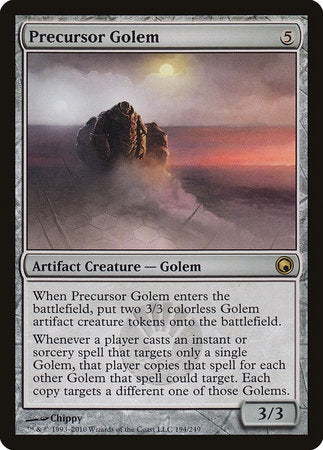Precursor Golem [Scars of Mirrodin] | Cards and Coasters CA