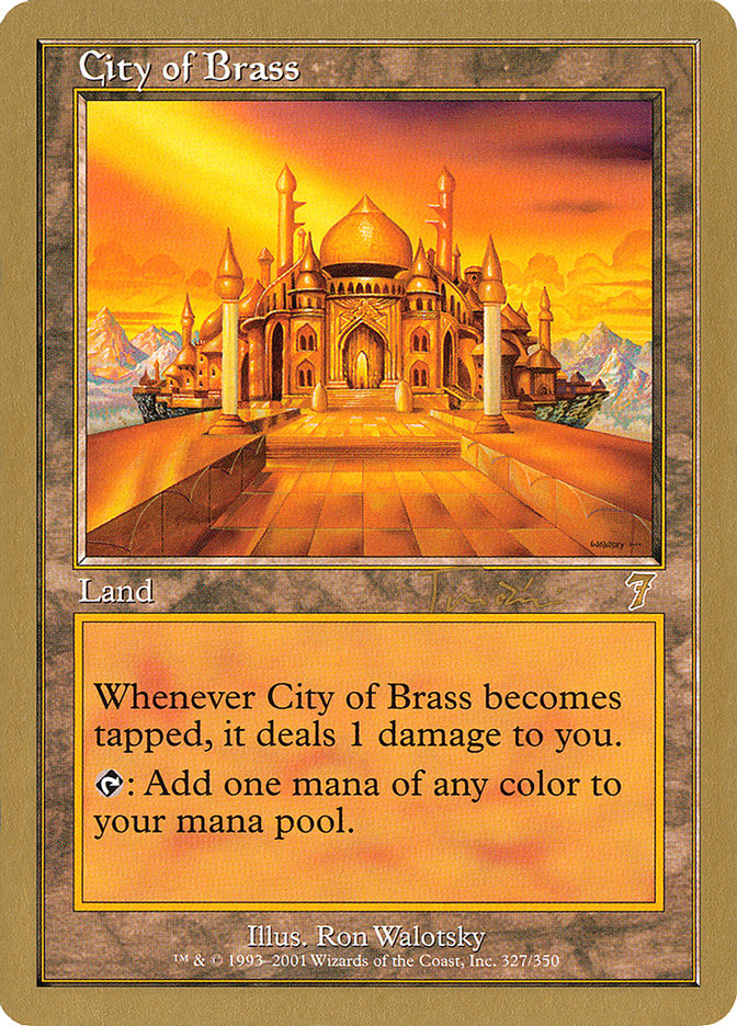 City of Brass (Jan Tomcani) [World Championship Decks 2001] | Cards and Coasters CA
