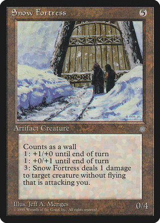 Snow Fortress [Ice Age] | Cards and Coasters CA