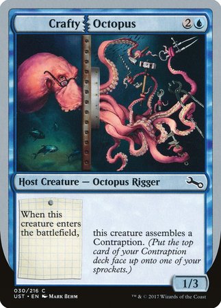Crafty Octopus [Unstable] | Cards and Coasters CA