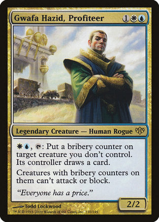 Gwafa Hazid, Profiteer [Conflux] | Cards and Coasters CA