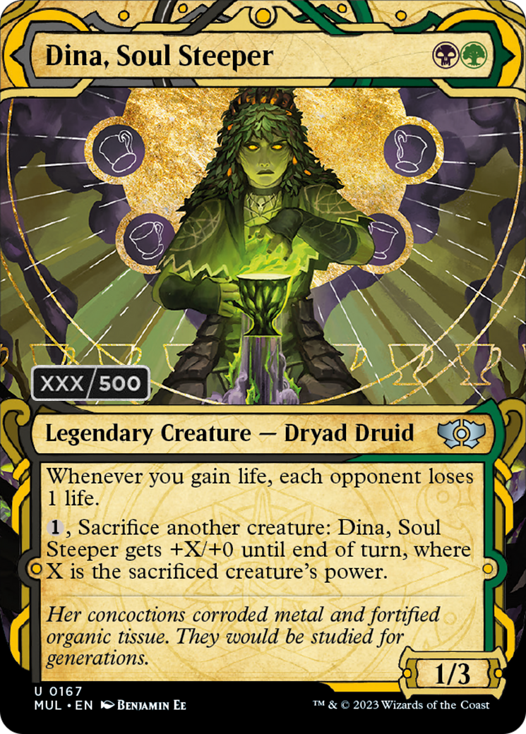 Dina, Soul Steeper (Serialized) [Multiverse Legends] | Cards and Coasters CA