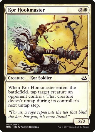 Kor Hookmaster [Modern Masters 2017] | Cards and Coasters CA