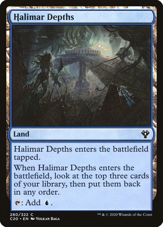 Halimar Depths [Commander 2020] | Cards and Coasters CA