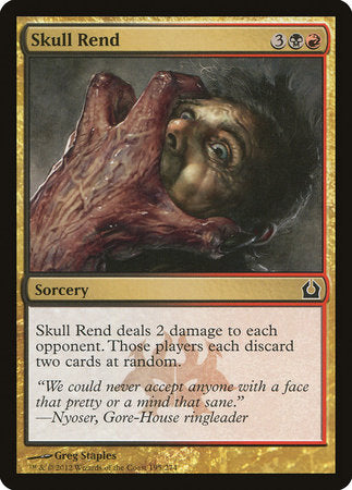 Skull Rend [Return to Ravnica] | Cards and Coasters CA