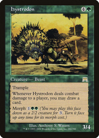 Hystrodon [Onslaught] | Cards and Coasters CA