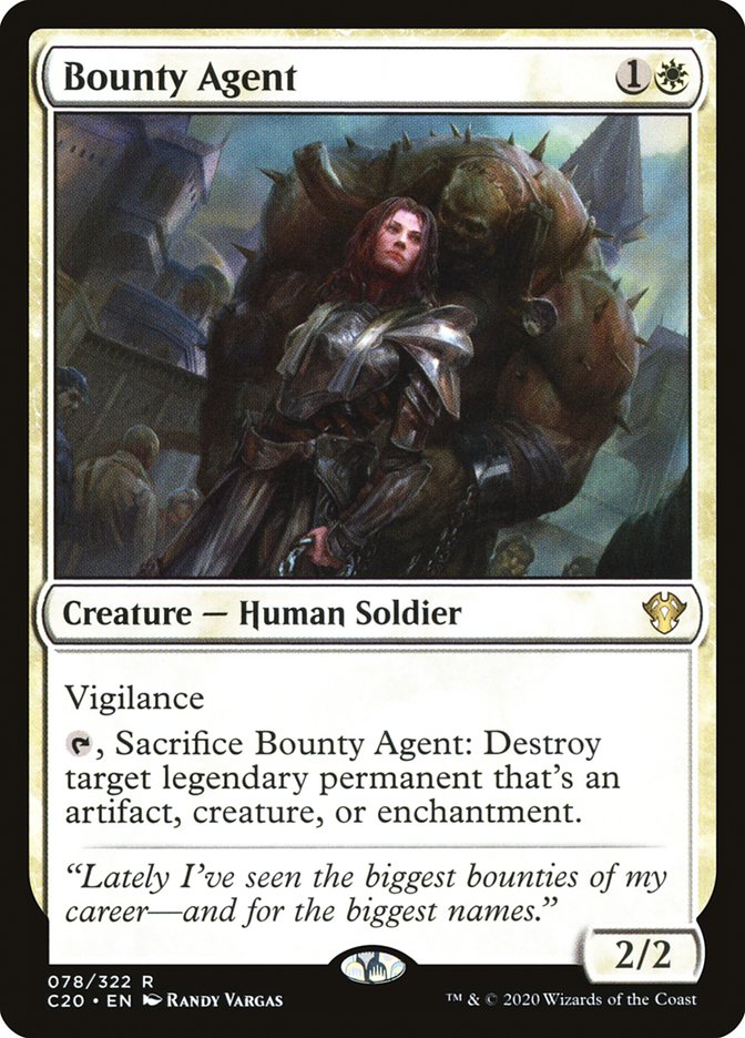 Bounty Agent [Commander 2020] | Cards and Coasters CA