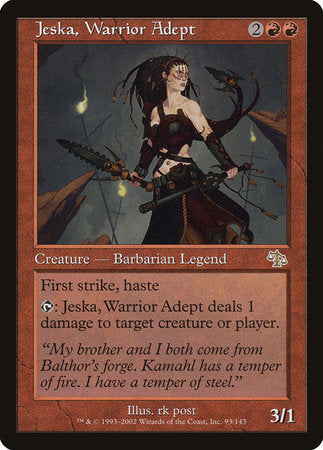 Jeska, Warrior Adept [Judgment] | Cards and Coasters CA