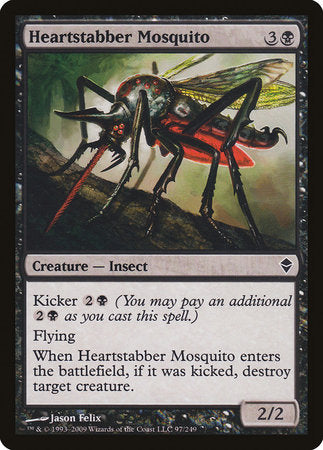 Heartstabber Mosquito [Zendikar] | Cards and Coasters CA