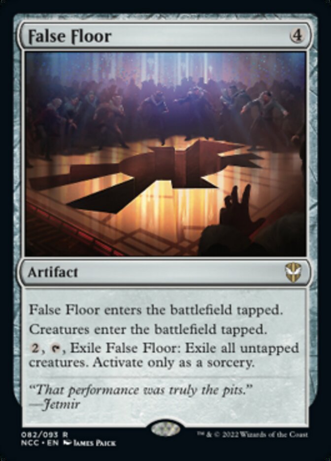 False Floor [Streets of New Capenna Commander] | Cards and Coasters CA