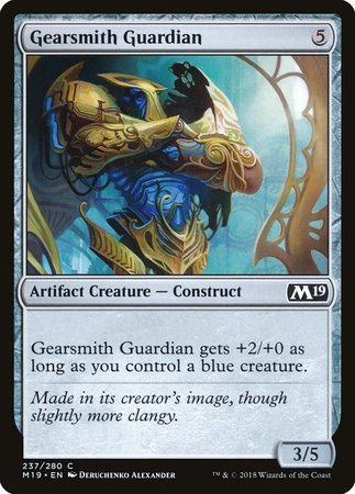 Gearsmith Guardian [Core Set 2019] | Cards and Coasters CA